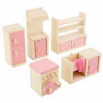 Set mobilier Bucatarie-  de jucarie din lemn